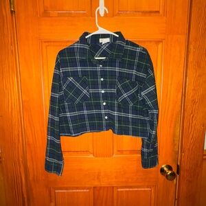 Plaid Crop Top - RSQ
